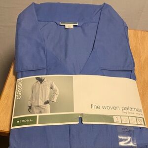 Merona Classic Blue Pajama Set nwt